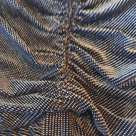 ZARA MINI SKIRT SPARKLY HIGH WEISTED size M - Picture 2 of 4